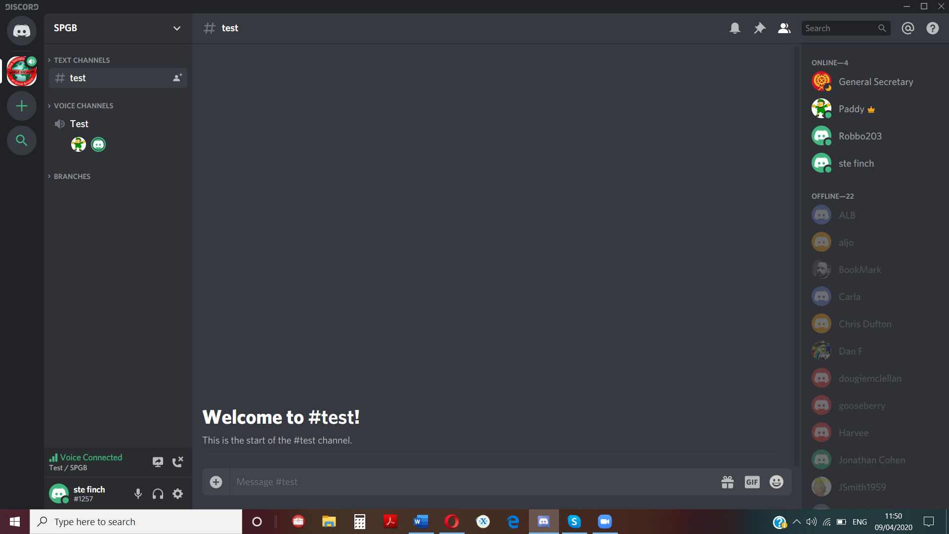 Discord instructions for branches and members – worldsocialism.org/spgb