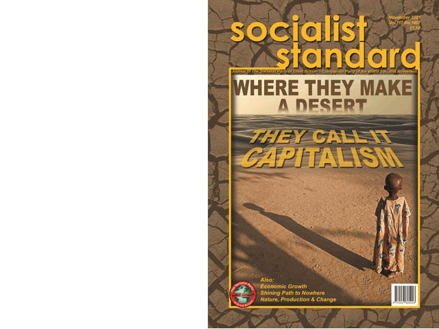 November 2021 Socialist Standard