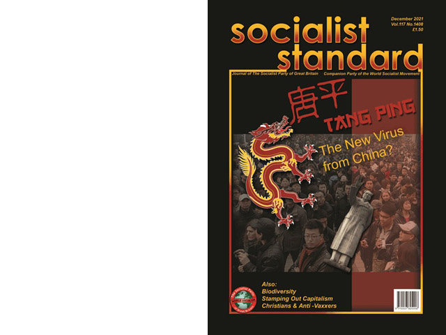 December 2021 Socialist Standard