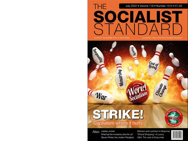 July 2022 Socialist Standard