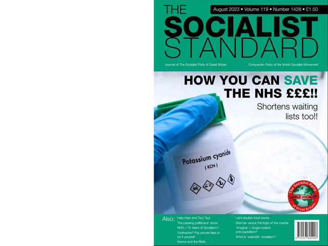 July 2023 Socialist Standard