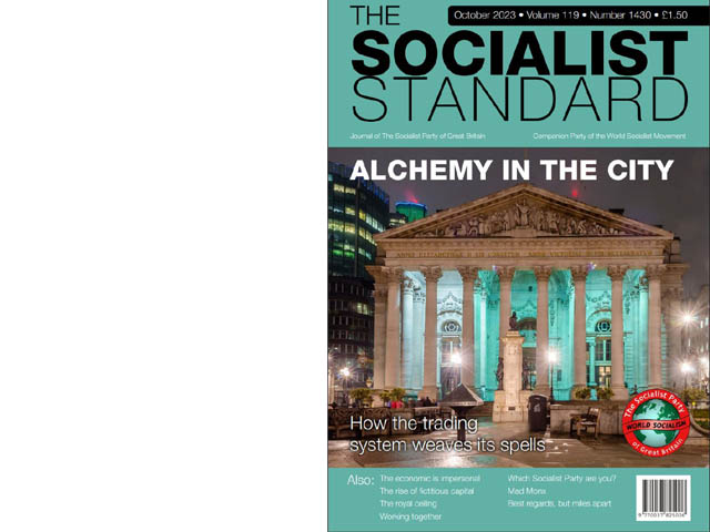 October 2023 Socialist Standard