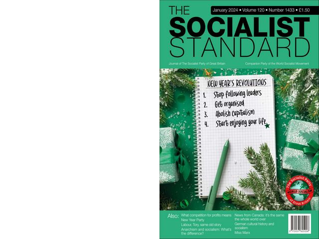 January 2024 Socialist Standard