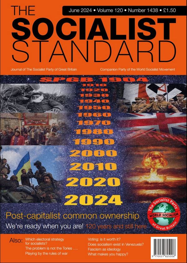 Socialist Standard no. 1438 June 2024