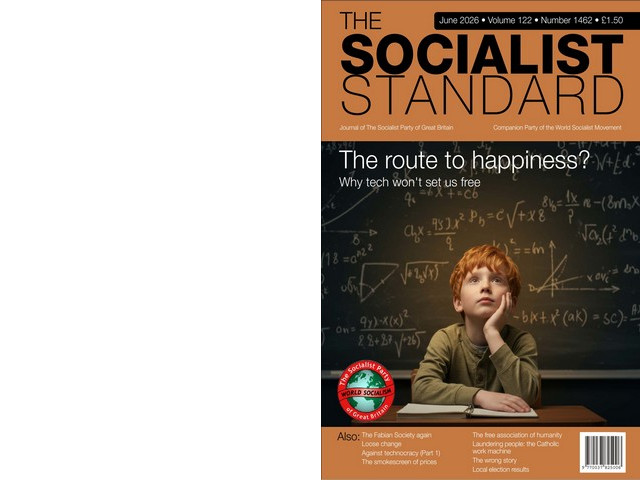 June 2026  Socialist Standard