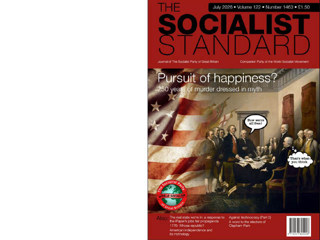 July 2026  Socialist Standard