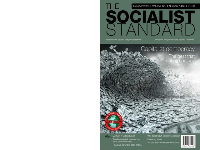 October 2026  Socialist Standard