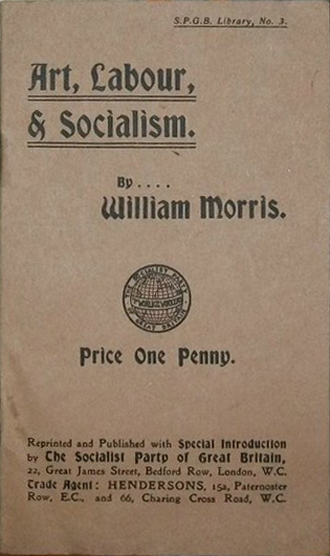 SPGB Morris pamphlet